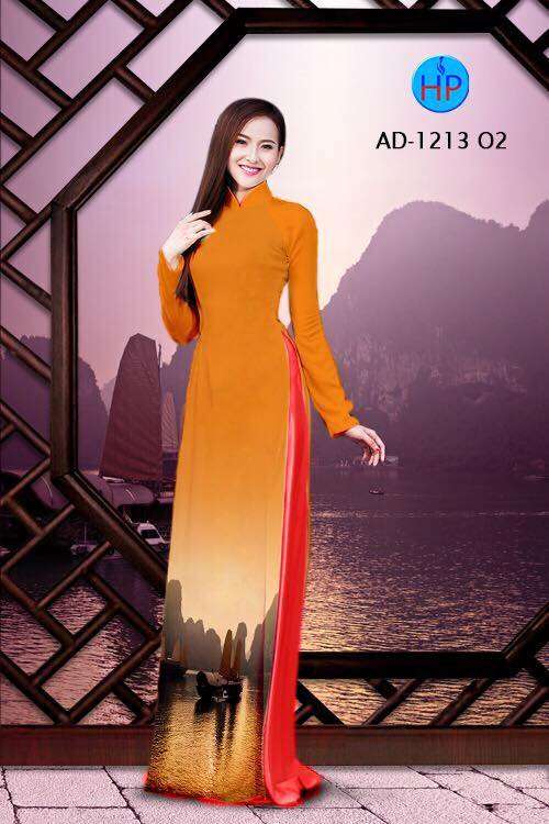 Vải áo dài vịnh Hạ Long