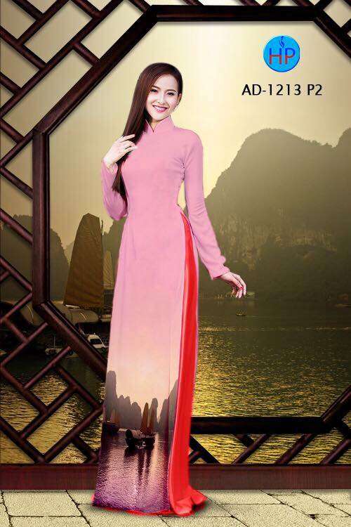 Vải áo dài vịnh Hạ Long