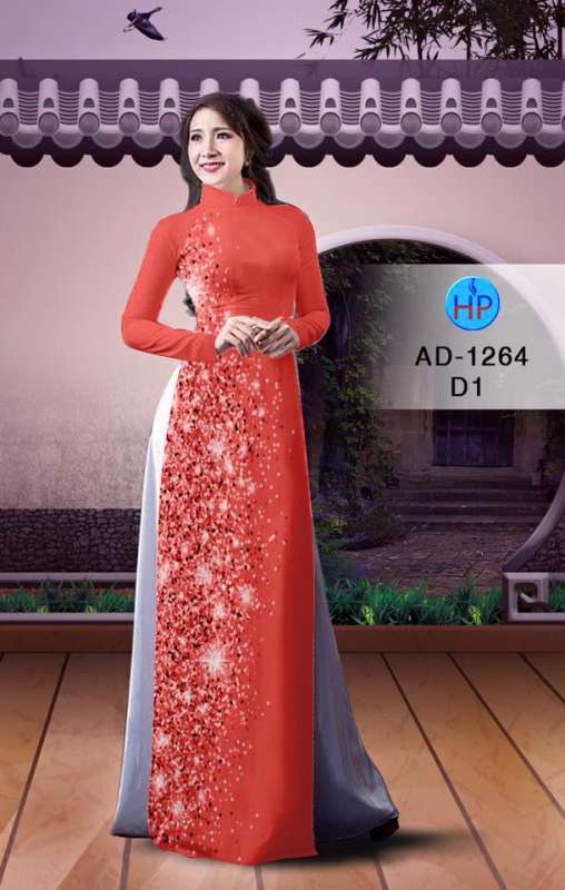 Vải áo dài họa tiết kim tuyến