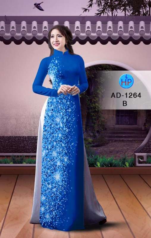 Vải áo dài họa tiết kim tuyến