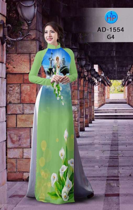 Vải áo dài đức mẹ Maria