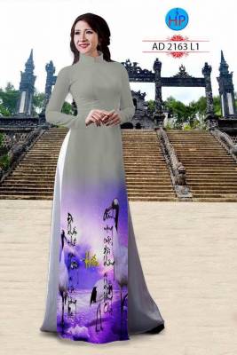 Vải áo dài thư pháp-DT 2008