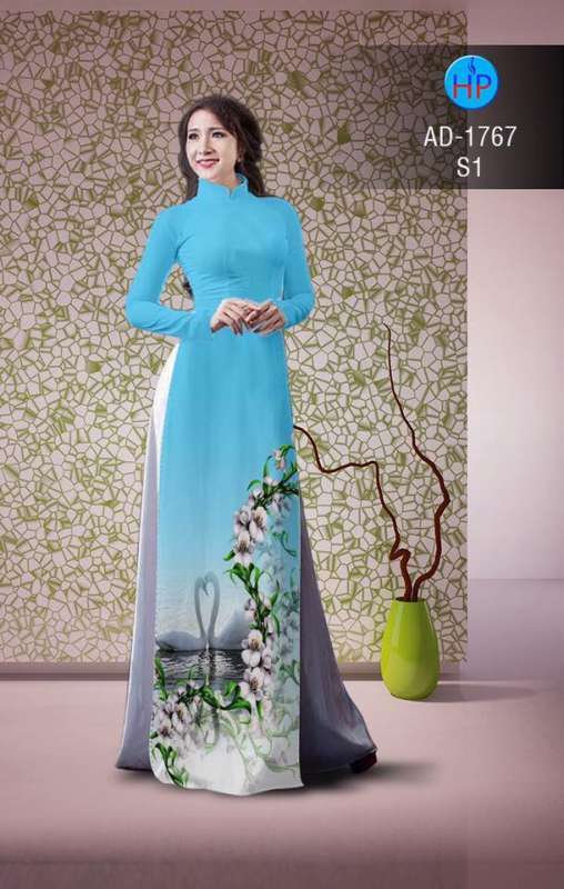 Vải áo dài đôi ngỗng