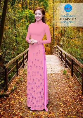 Vải áo dài hoa nhỏ-DT 2181