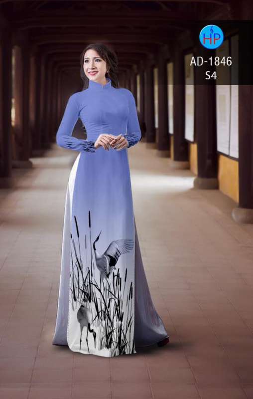 Vải áo dài con Cò