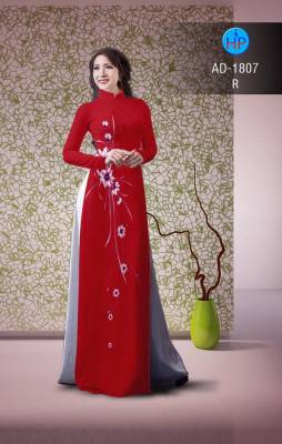 Vải áo dài hoa nhỏ-DT 2198