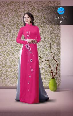 Vải áo dài hoa nhỏ-DT 2198