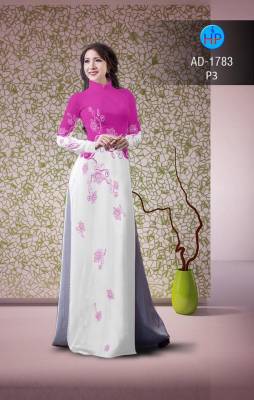 Vải áo dài hoa văn nhỏ-DT 2215