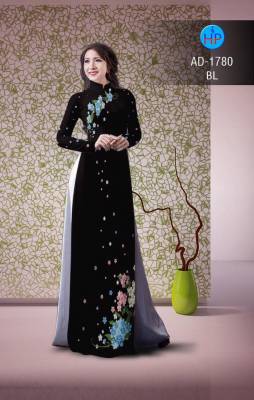 Vải áo dài hoa nhỏ-DT 2238
