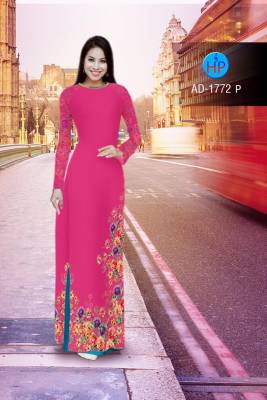 Vải áo dài hoa nhỏ-DT 2239