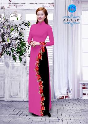 Vải áo dài hoa dây nhỏ-DT 2272