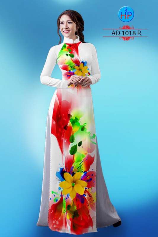 Vải áo dài màu lập thể