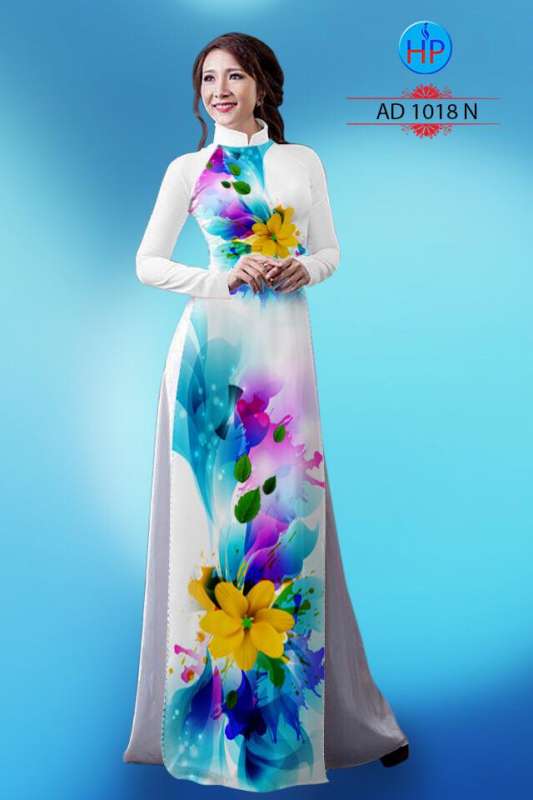 Vải áo dài màu lập thể
