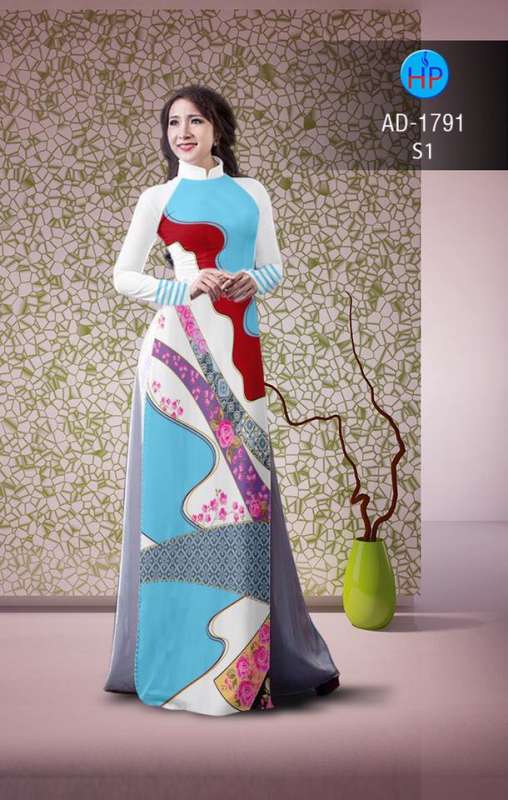 Vải áo dài lập thể