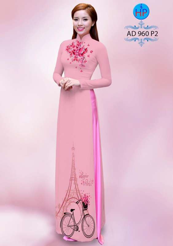 Vải áo dài xe đạp