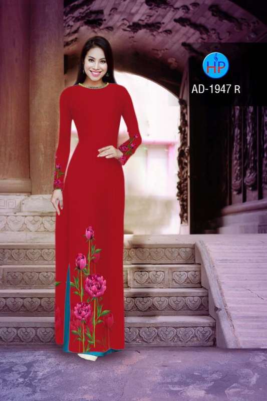 Vải áo dài hoa Cúc