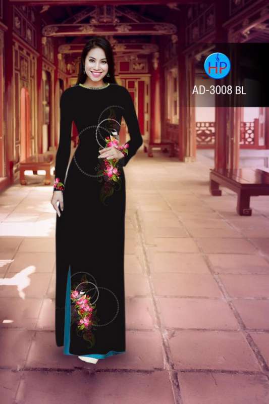 Vải áo dài hoa nhỏ