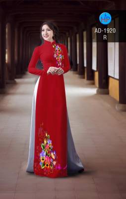 Vải áo dài hoa bướm-DT 2325