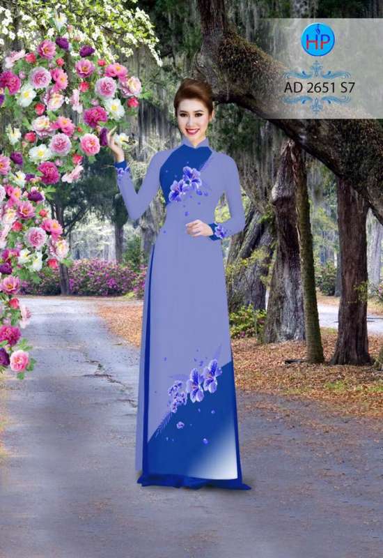 Vải áo dài họa tiết xéo