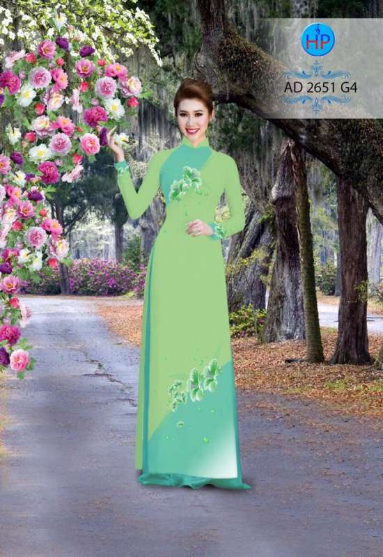 Vải áo dài họa tiết xéo