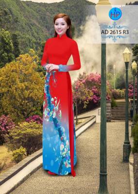 Vải áo dài họa tiết xéo-DT 2353
