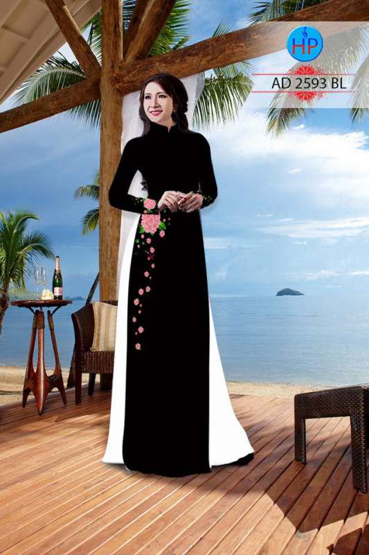 Vải áo dài hoa dây Vải áo dài hoa dây