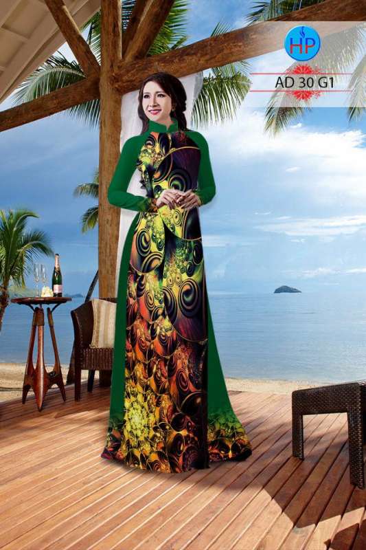 Vải áo dài lập thể