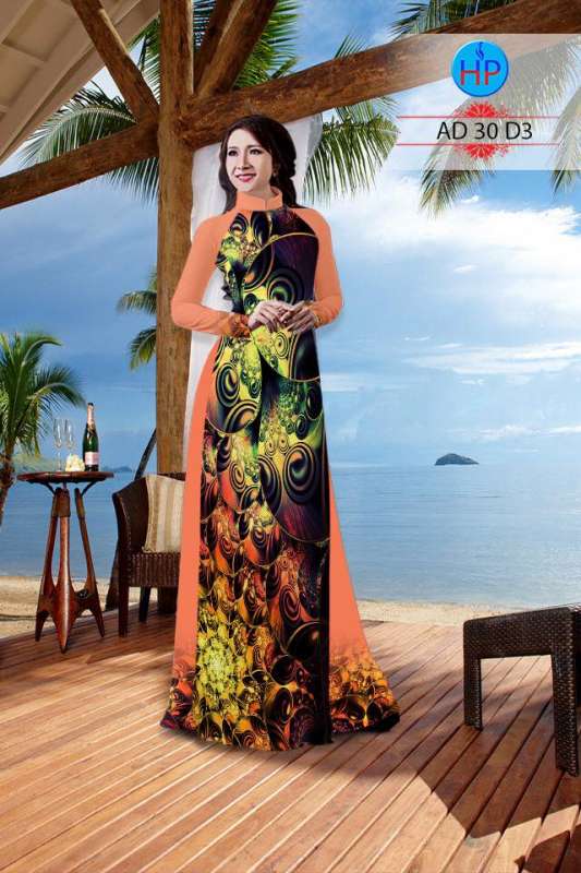 Vải áo dài lập thể