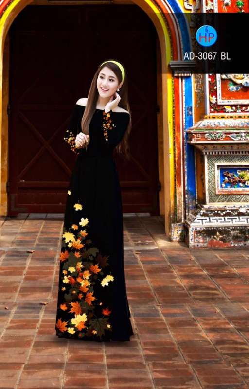 Vải áo dài lá rơi