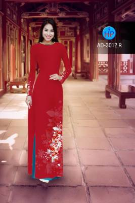 Vải áo dài hoa chìm-DT 2405