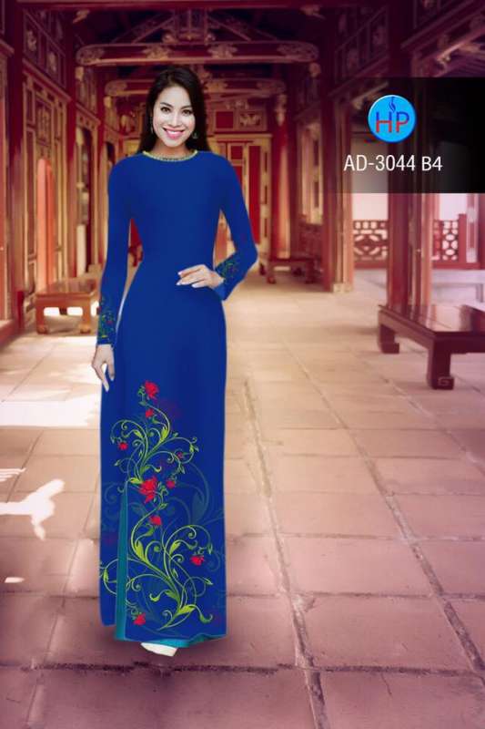 Vải áo dài hoa văn nhẹ