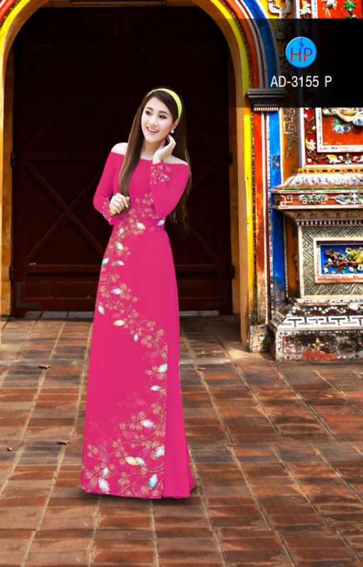 Vải áo dài họa tiết chữ S