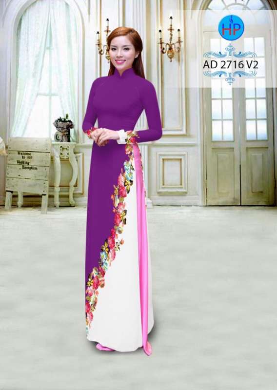 Vải áo dài hao dây xéo