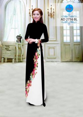Vải áo dài hao dây xéo-DT 2488