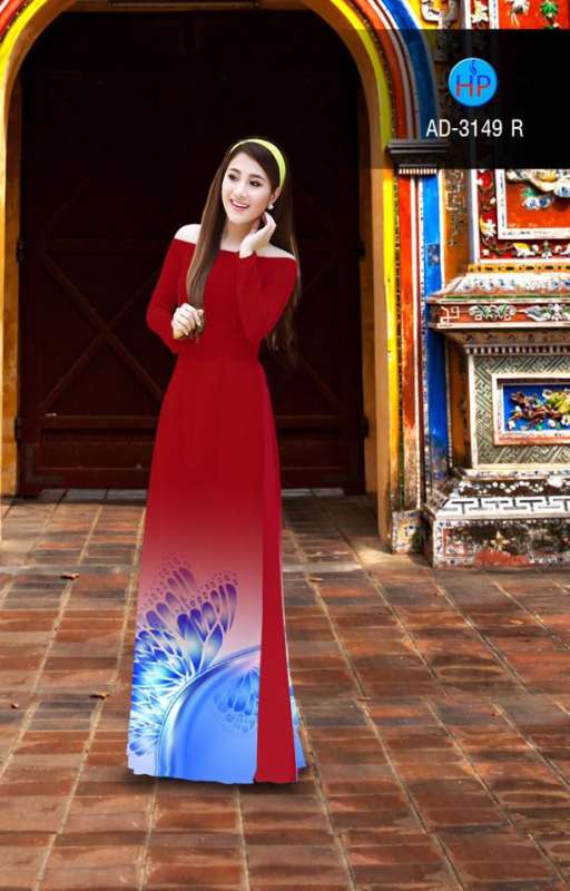 Vải áo dài họa tiết 3D