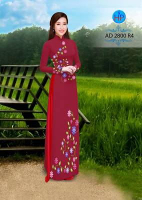 Vải áo dài hoa dây nhỏ-DT 2526