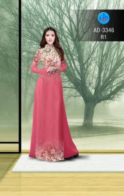 Vải áo dài hoa nhỏ-DT 2573