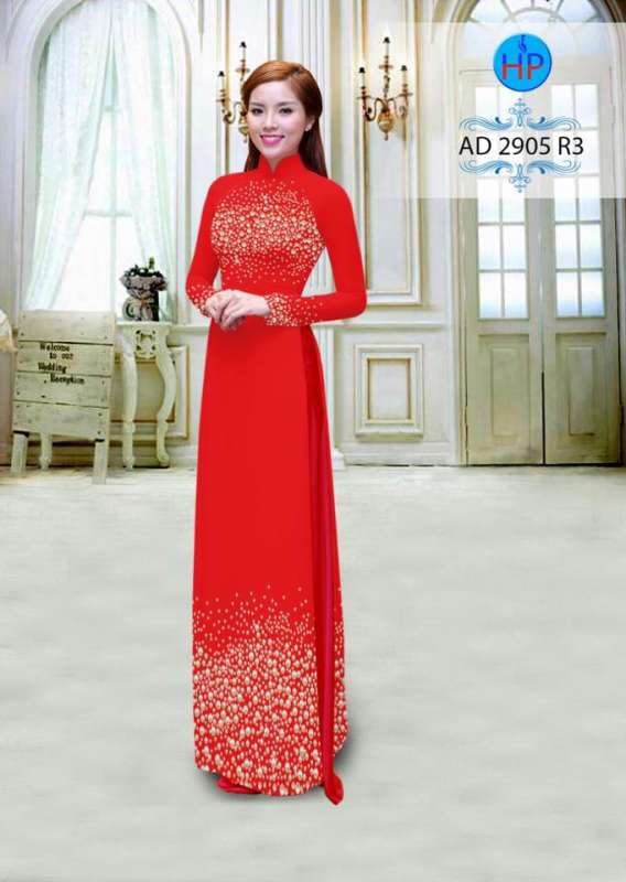 Vải áo dài bong bóng nước