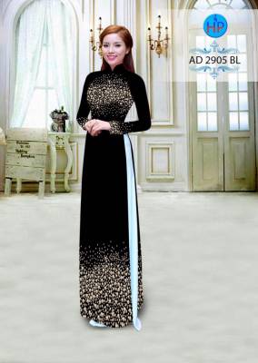 Vải áo dài bong bóng nước-DT 2579