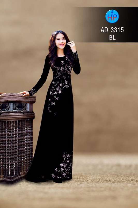 Vải áo dài bộ hoa nhỏ