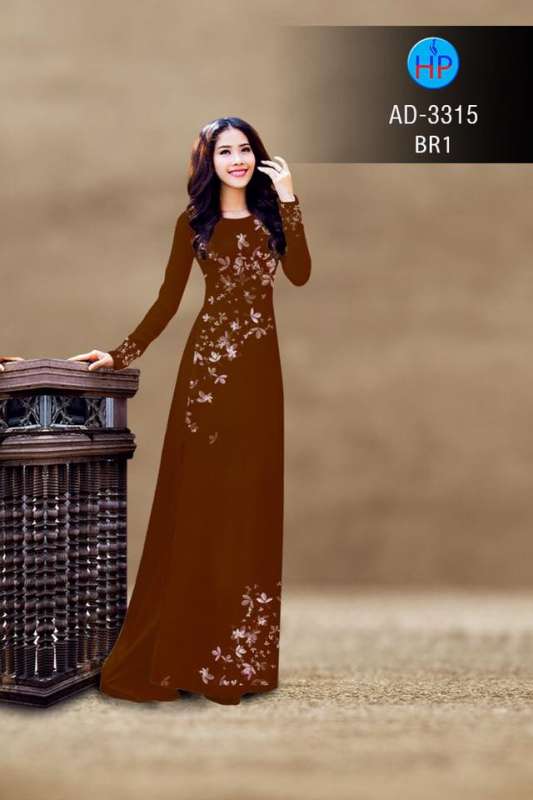 Vải áo dài bộ hoa nhỏ