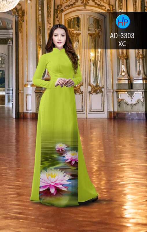 Vải áo dài ao Sen