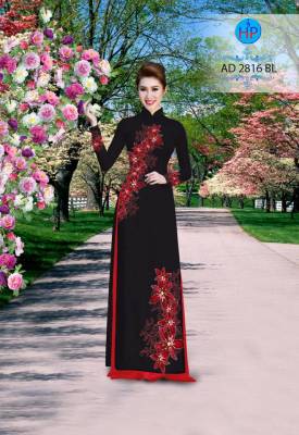 Vải áo dài hoa dây-DT 2609