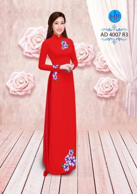 Vải áo dài hoa nhỏ-DT 2714