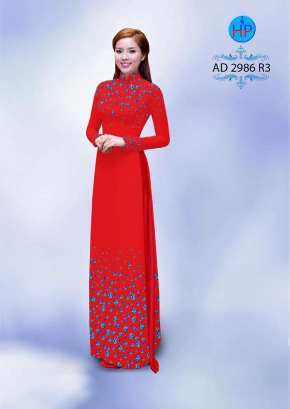 Vải áo dài đá quí trên dưới