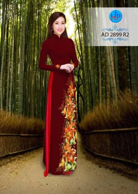 Vải áo dài hoa dây-DT 2725