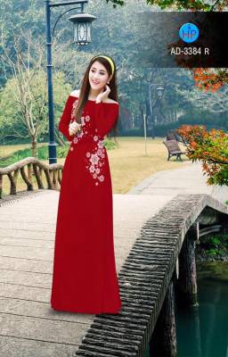 Vải áo dài hoa Tuyết-DT 2727