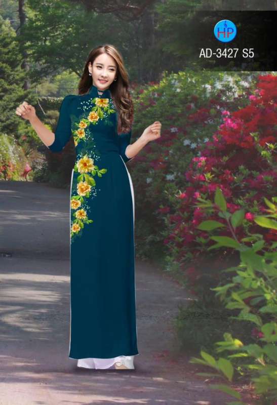 Vải áo dài hoa xéo