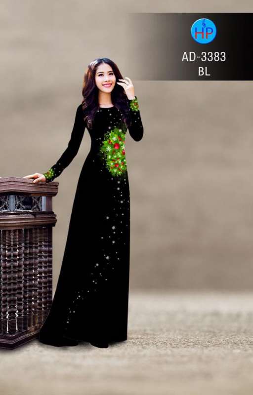 Vải áo dài bộ hoa eo