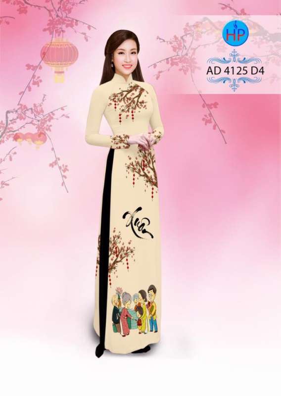 Vải áo dài tết